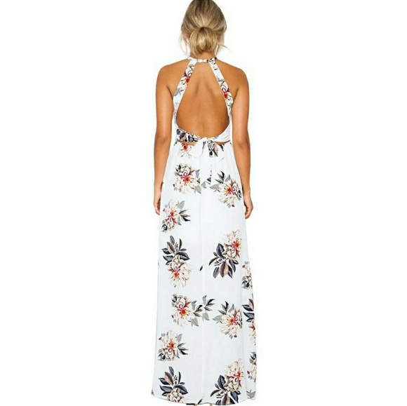 Floral Spring boho maxi dress  Arrived - Picture 3 of 6